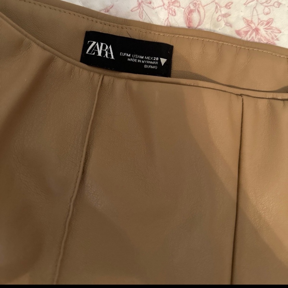 Zara Leather Pants